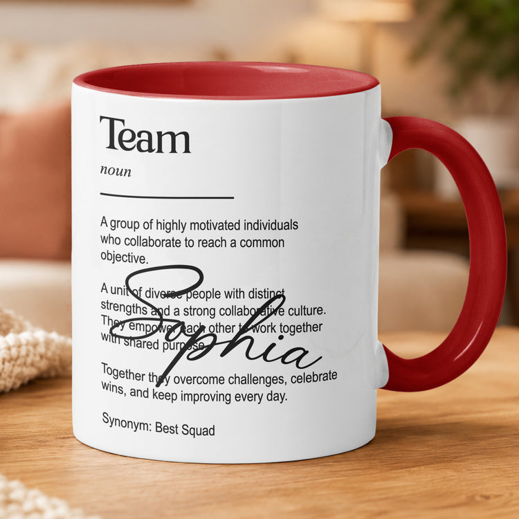 Best Squad - Team Gift, Coworker Gifts, Exchange Office Bulk Gift - Personalized Mug 4