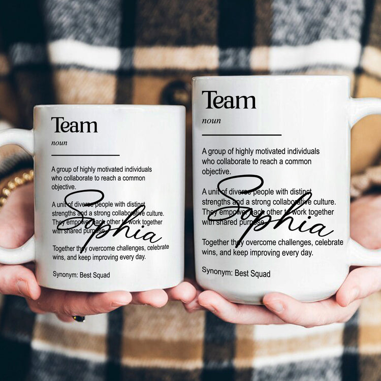 Best Squad - Team Gift, Coworker Gifts, Exchange Office Bulk Gift - Personalized Mug 7