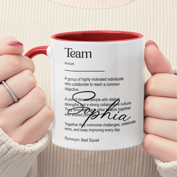 Best Squad - Team Gift, Coworker Gifts, Exchange Office Bulk Gift - Personalized Mug 8