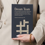 Best Team Ever Custom Name Scrabble For Coworkers, Friends - Personalized Hardcover Journal 7