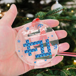 Best Team Ever - Custom Scrabble Crosswords Names, Bulk Gifts For Coworkers - Personalized Ornament 3