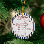 Best Team Ever Scrabble Words Christmas Gifts For Coworkers - Personalized Ornament 5