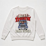 Best Truckin' Dad Ever - Personalized Shirt 5