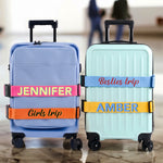 Bestie Trip Cheaper Than Therapy - Personalized Luggage Strap 1