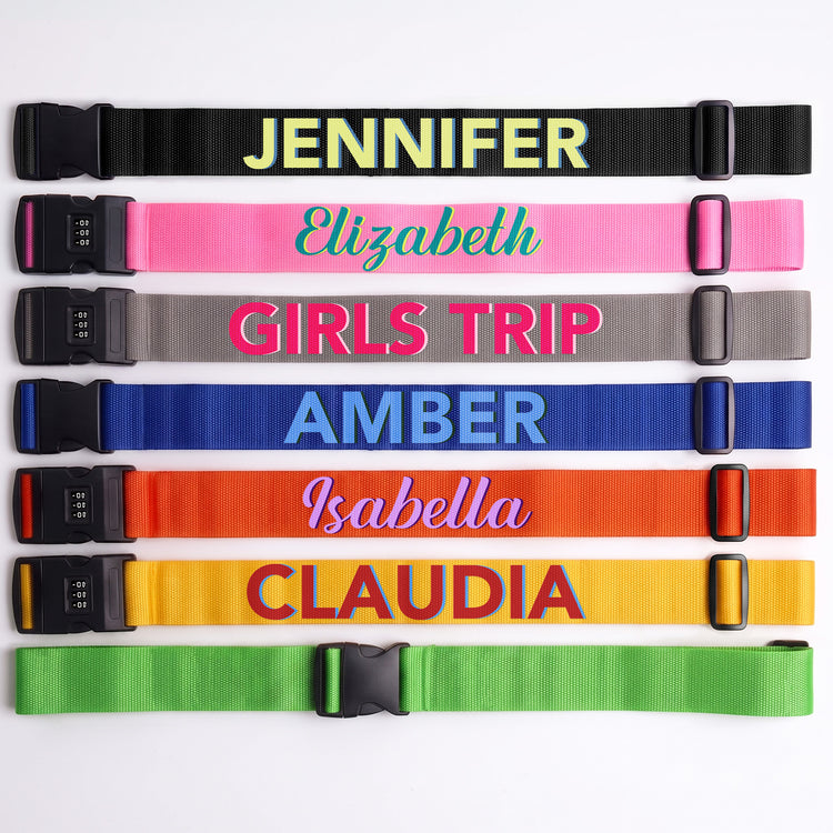 Bestie Trip Cheaper Than Therapy - Personalized Luggage Strap 2