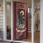 Beware Of The Krampus - Personalized Door Cover 4