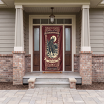 Beware Of The Krampus - Personalized Door Cover 6