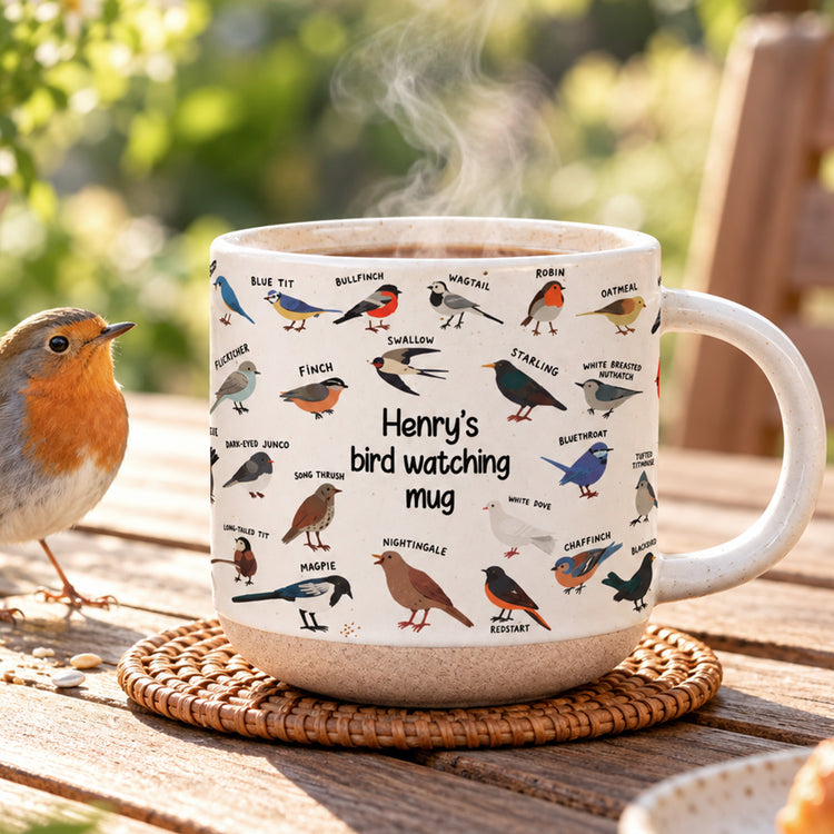 Bird Watcher Birdwatching Mug Bird Lover Gift Nature Lover - Personalized Mug 1
