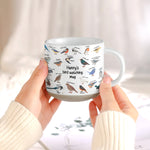 Bird Watcher Birdwatching Mug Bird Lover Gift Nature Lover - Personalized Mug 5