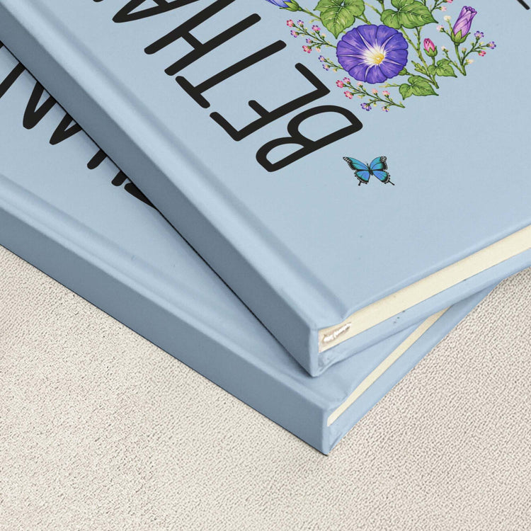 Birth Flower Cross You Are Bible Verse Affirmations - Personalized Journal 5