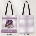 Bookaholic Gift For Book Lovers, Bookworm - Personalized Tote Bag 3