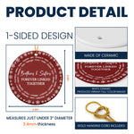 Brothers & Sisters Forever Linked Together - Custom Name Word Wreath - Personalized Ornament 5