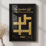 Brothers & Sisters The Greatest Gift Our Parents Gave Us Foil Printed Wall Art - Personalized Poster 1