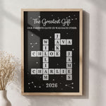 Brothers & Sisters The Greatest Gift Our Parents Gave Us Foil Printed Wall Art - Personalized Poster 2