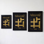 Brothers & Sisters The Greatest Gift Our Parents Gave Us Foil Printed Wall Art - Personalized Poster 5