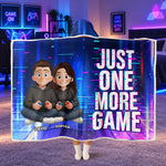 Can't Hear You, We'Re Gaming - Funny Gaming Blanket For Couples - Personalized Blanket 3