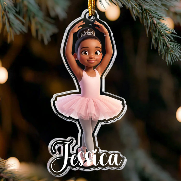 Cartoon Your Photo - Christmas Gifts For Kid, Grandkids - Personalized Ornament 1