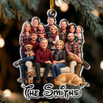 Cartoon Your Photo - For Family, Kids, Grandkids - Christmas Gifts - Personalized Ornament 1