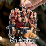 Cartoon Your Photo - For Family, Kids, Grandkids - Christmas Gifts - Personalized Ornament 2