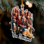 Cartoon Your Photo - For Family, Kids, Grandkids - Christmas Gifts - Personalized Ornament 3