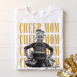 Cheer Mom Custom Photo - Personalized Shirt 4