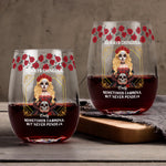 Chingona Como Mi Madre Mexican Latino - Personalized Wine Glass 1