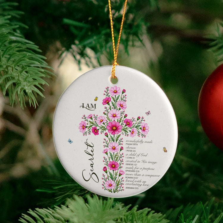 Christian Bible Verse Keepsake - Personalized Ornament 4
