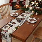Christmas 250 Years Of Freedom - Custom Family Name - Personalized Table Runner 2
