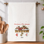 Christmas At The Family - Personalized Kitchen Towel 3