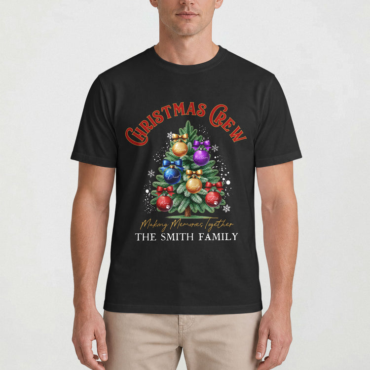 Christmas Crew, Family Christmas, Custom Family Name, Matching Christmas Shirt, Gift For Family Members - Personalized Shirt 4