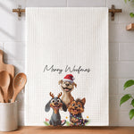 Christmas Gift For Dog Cat Pet Lover, Housewarming Gift Hostess Gift Kitchen Decor - Personalized Kitchen Towel 4
