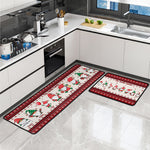 Christmas Gnomes Custom Family Name - Personalized Runner Rug 2