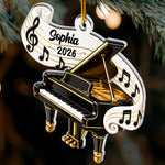 Classic Music Instrument Gift For Band Student, Music Teacher - Personalized Ornament 4