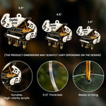 Classic Music Instrument Gift For Band Student, Music Teacher - Personalized Ornament 5