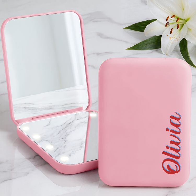 Colorful Name Shadow Text Gift For Her - Personalized Mirror 1