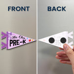 Colors Custom Grade & Name Teacher - Personalized Magnet 4