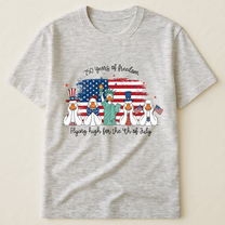 Ducks Flying High For 4th Of July Ducks - Shirt