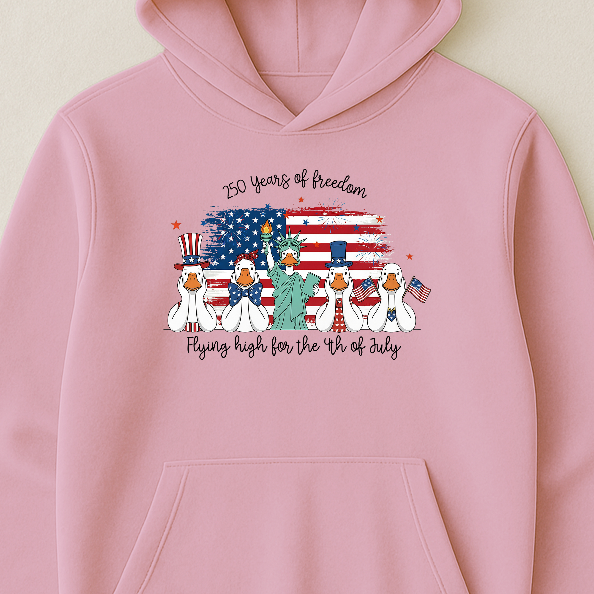 Ducks Flying High For 4th Of July Ducks - Shirt