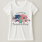 Ducks Flying High For 4th Of July Ducks - Shirt