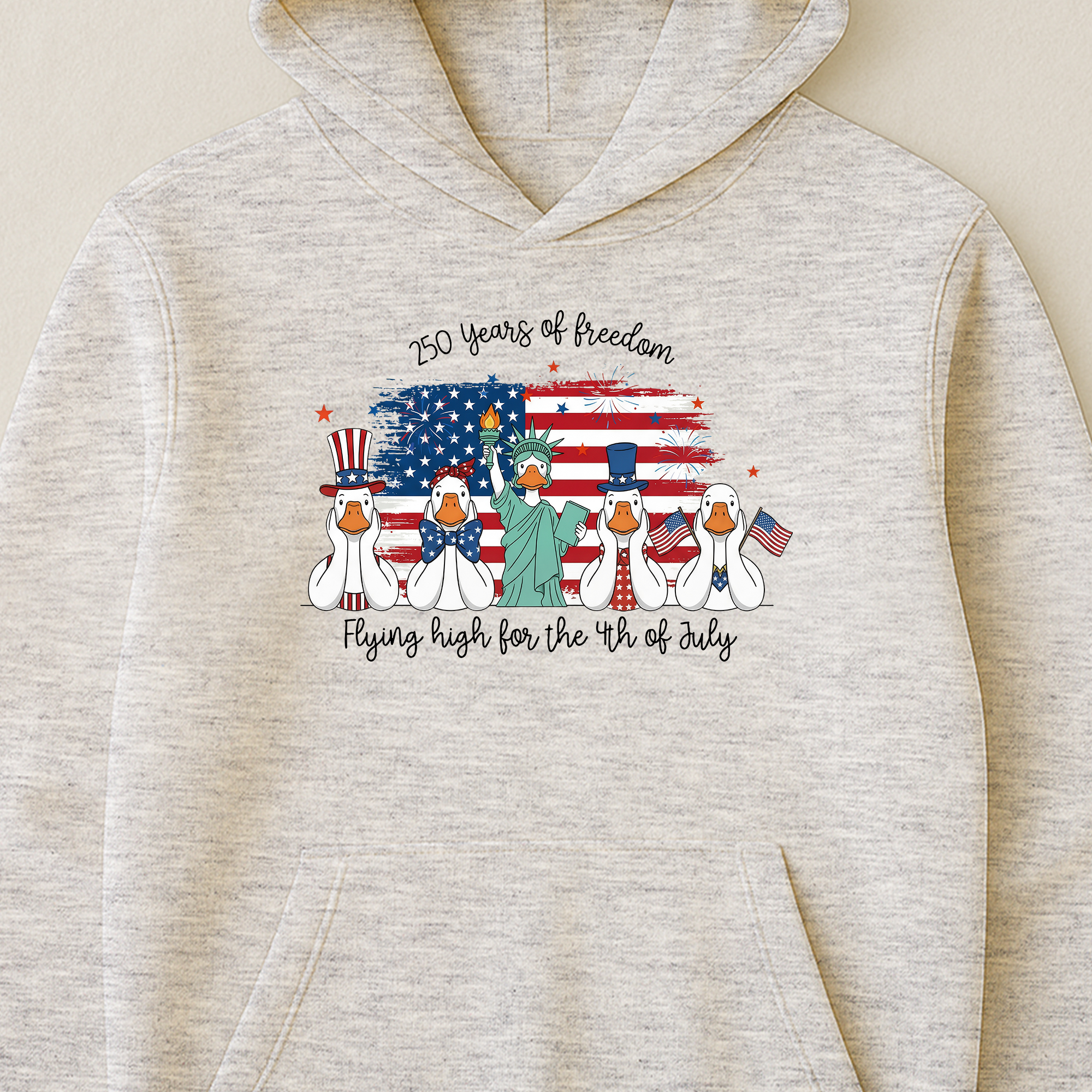 Ducks Flying High For 4th Of July Ducks - Shirt