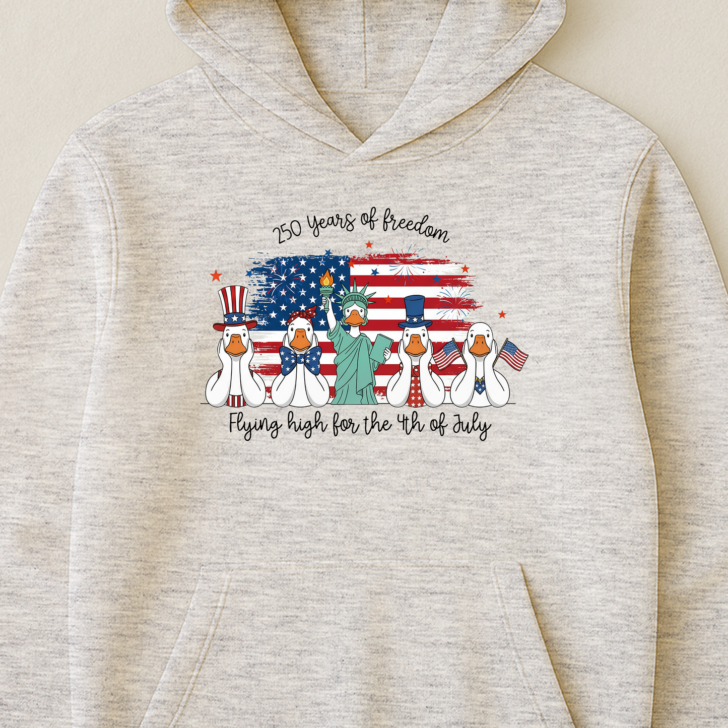 Ducks Flying High For 4th Of July Ducks - Shirt