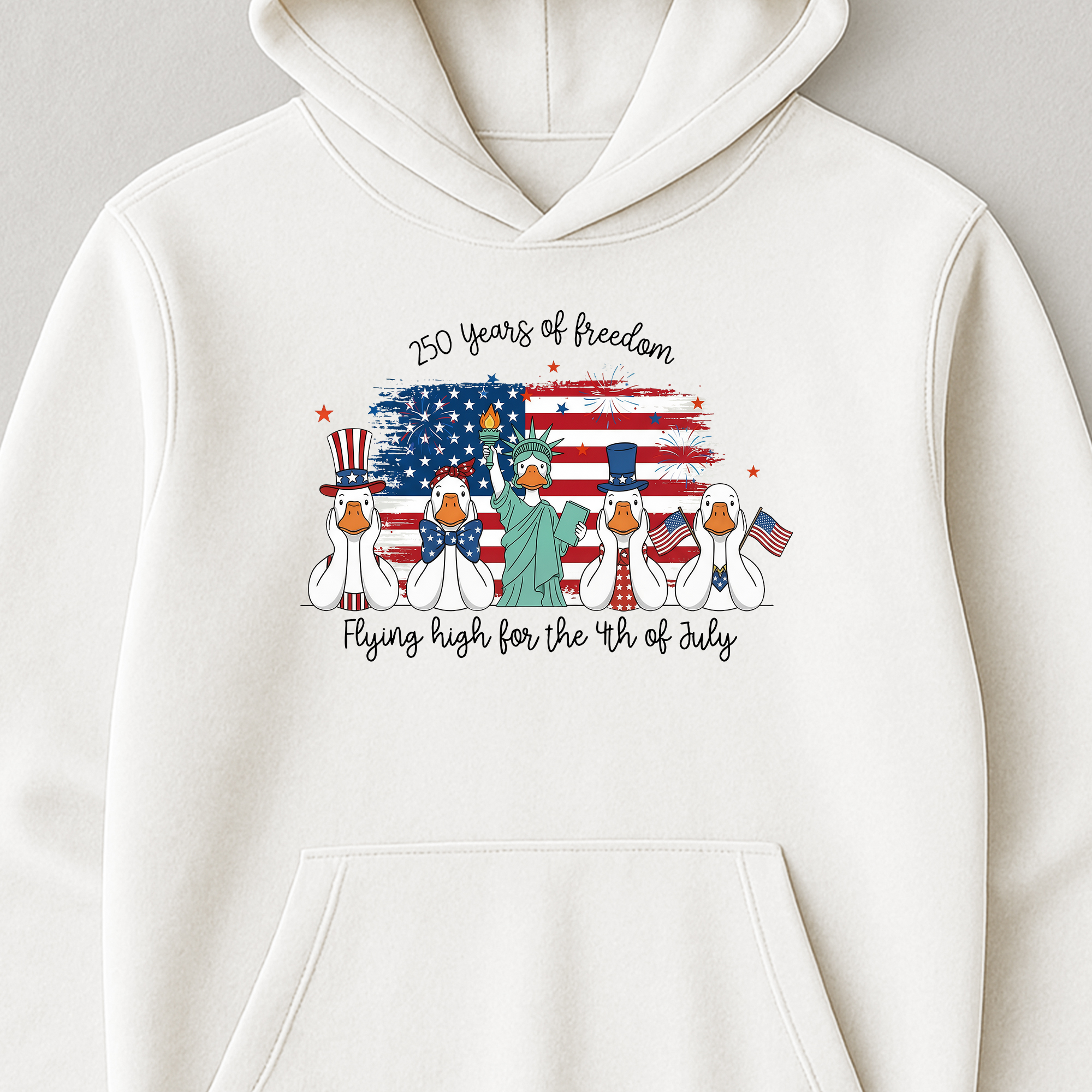 Ducks Flying High For 4th Of July Ducks - Shirt