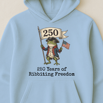 250 Years Of Ribbiting Freedom Patriot Frog - Shirt