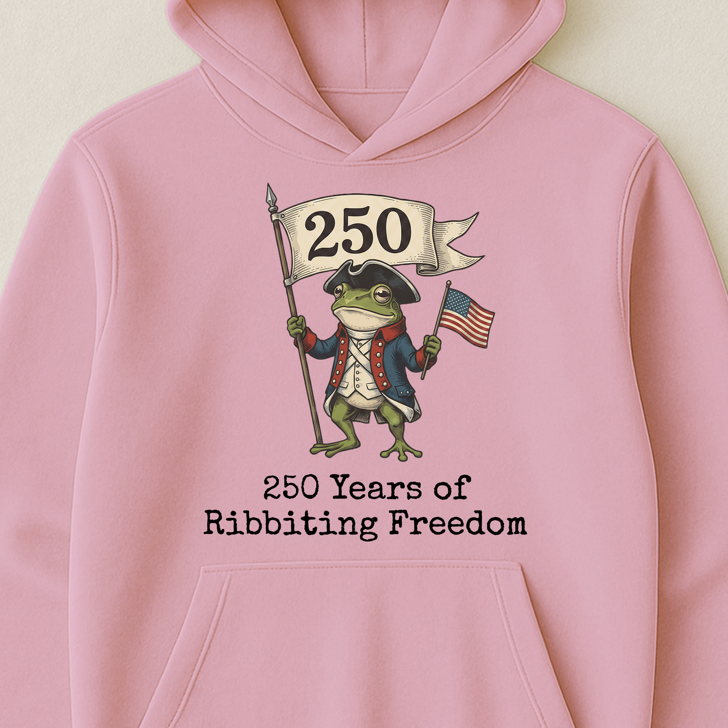 250 Years Of Ribbiting Freedom Patriot Frog - Shirt