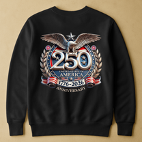 United States 250th Anniversary Silver Eagle - Back Printed Shirt