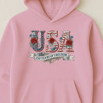 USA Floral 250 Years Of Freedom Vintage - Shirt