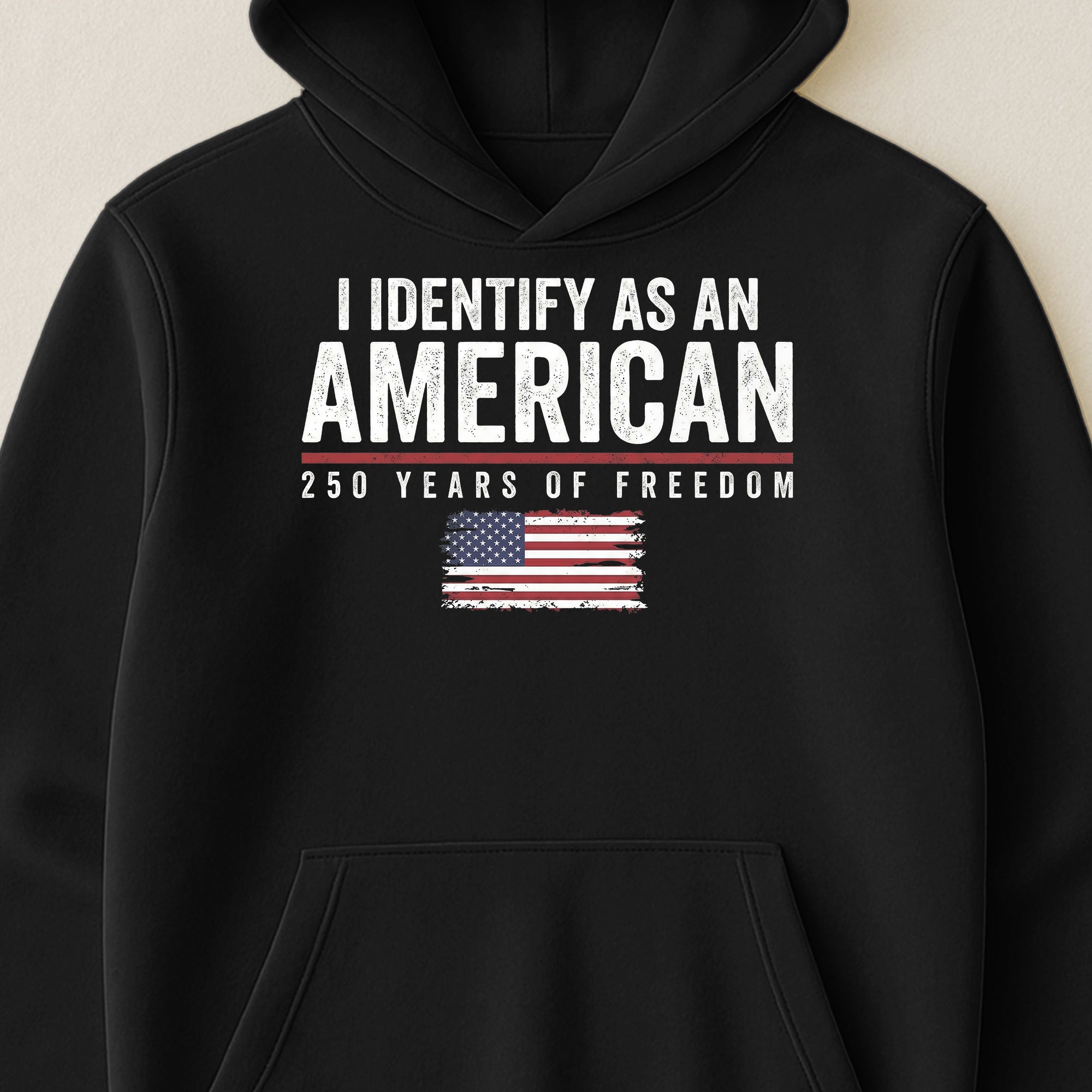 I Identify As An American 250 Years Of Freedom - Shirt