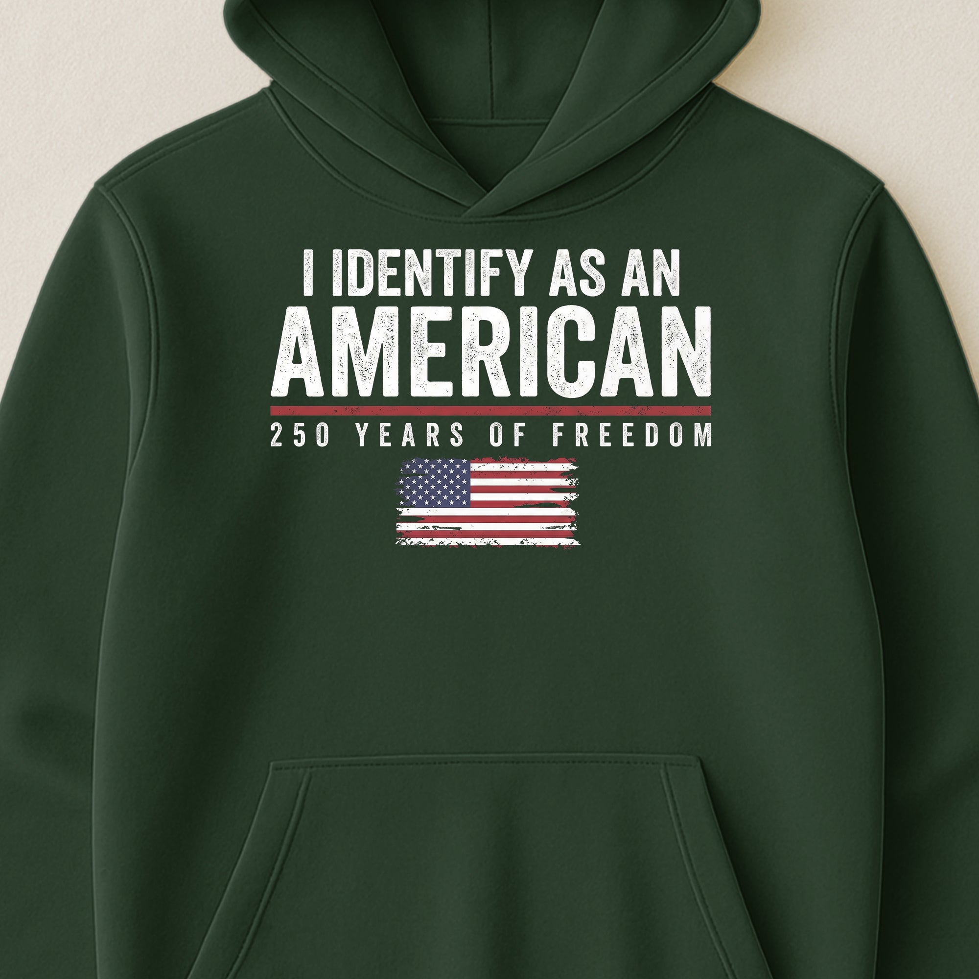 I Identify As An American 250 Years Of Freedom - Shirt
