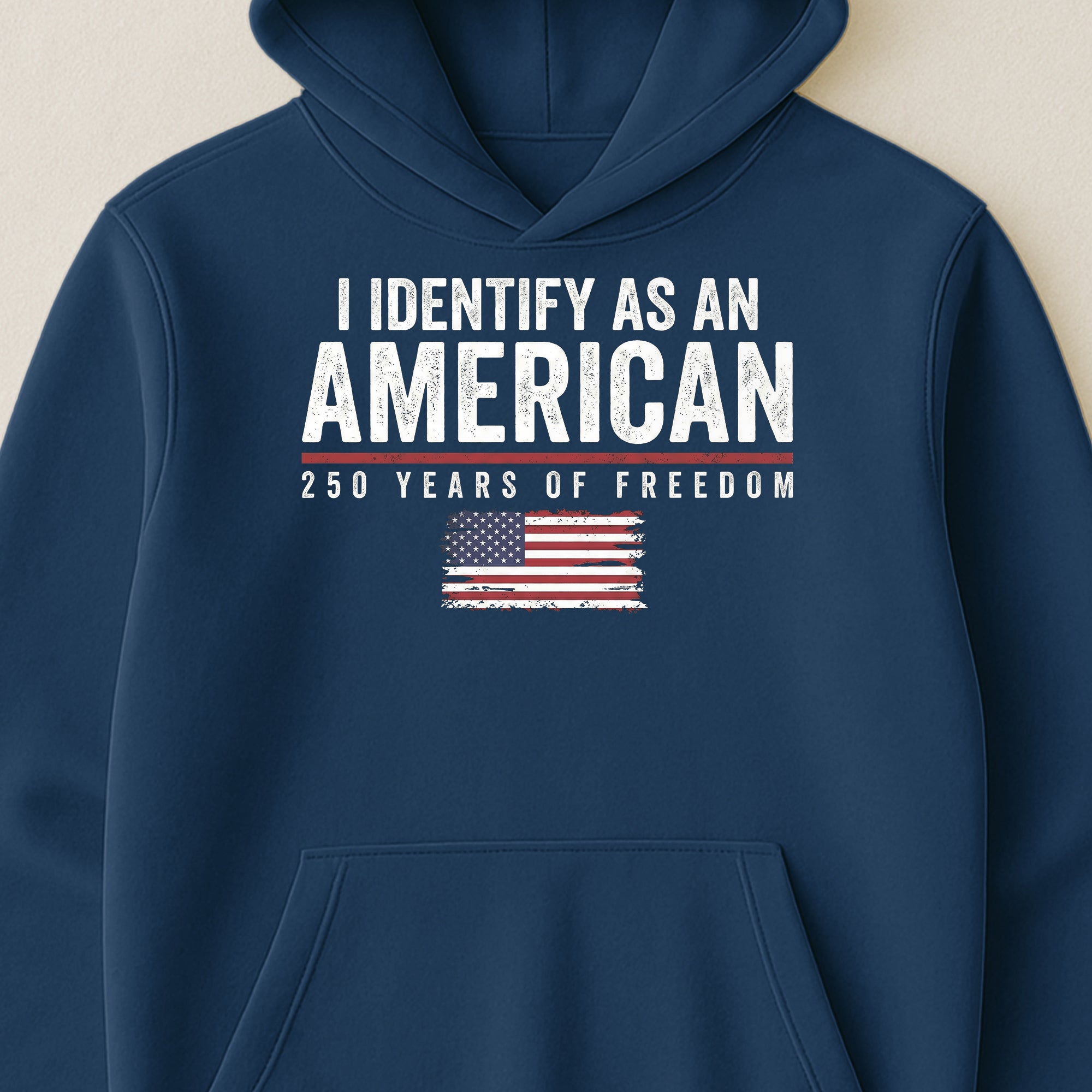 I Identify As An American 250 Years Of Freedom - Shirt