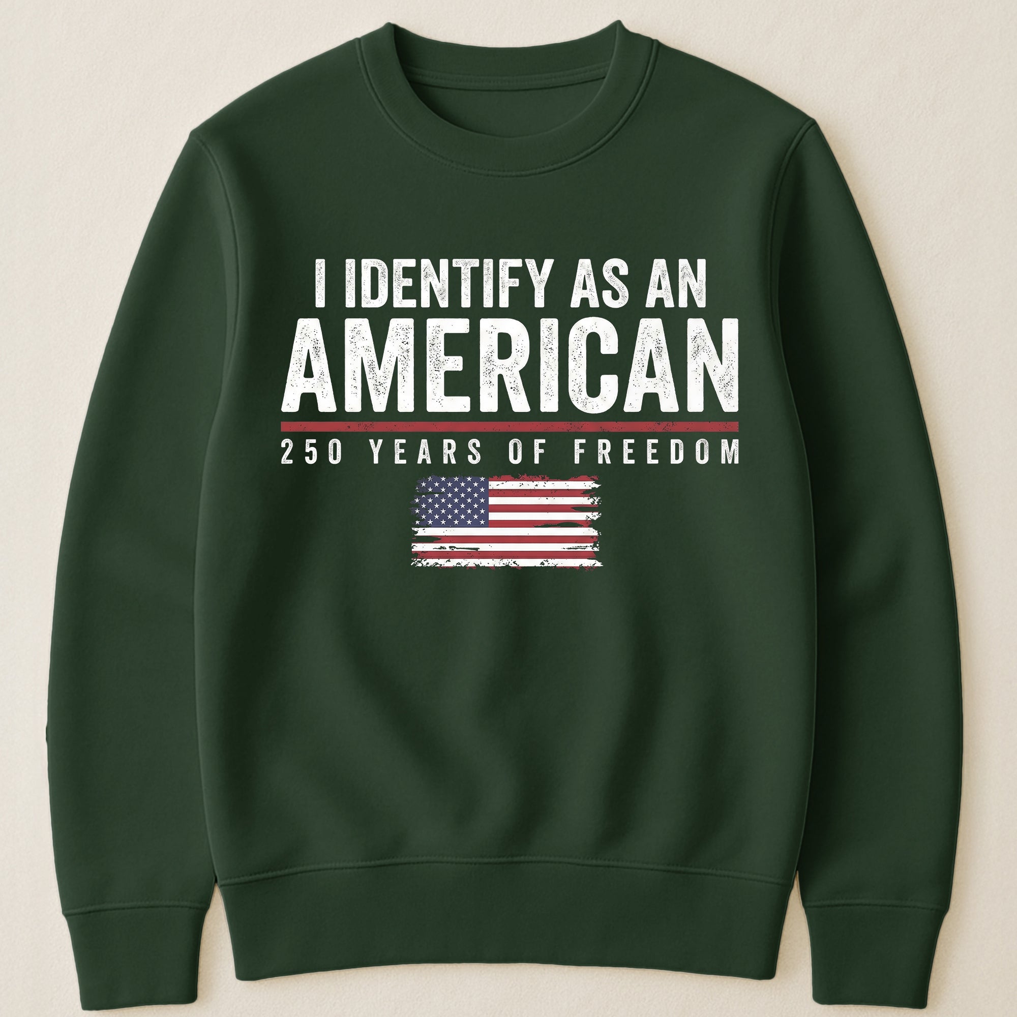 I Identify As An American 250 Years Of Freedom - Shirt